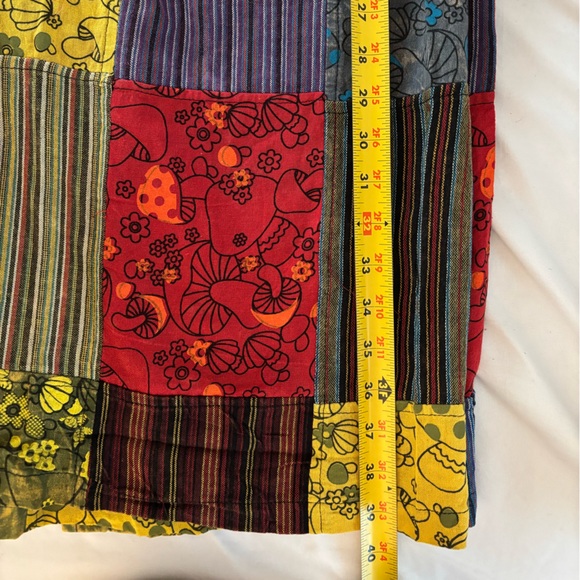 Colorful Patchwork Maxi Dress - Picture 8 of 8